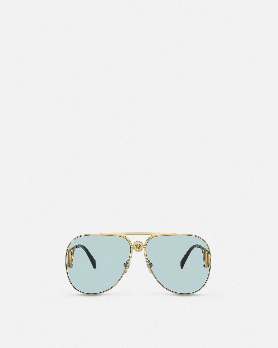 Clearance Medusa Biggie Pilot Sunglasses Sunglasses