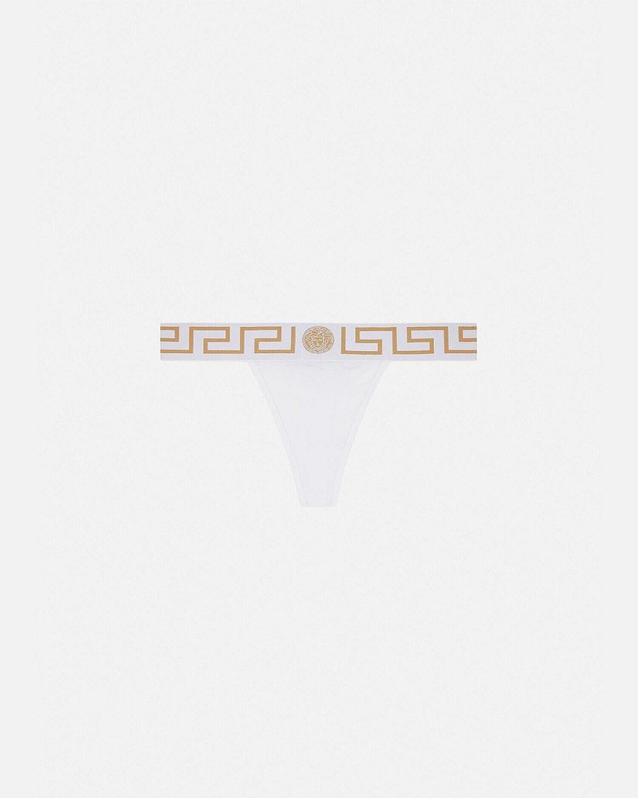 Online Greca Border Thong Bras & Briefs