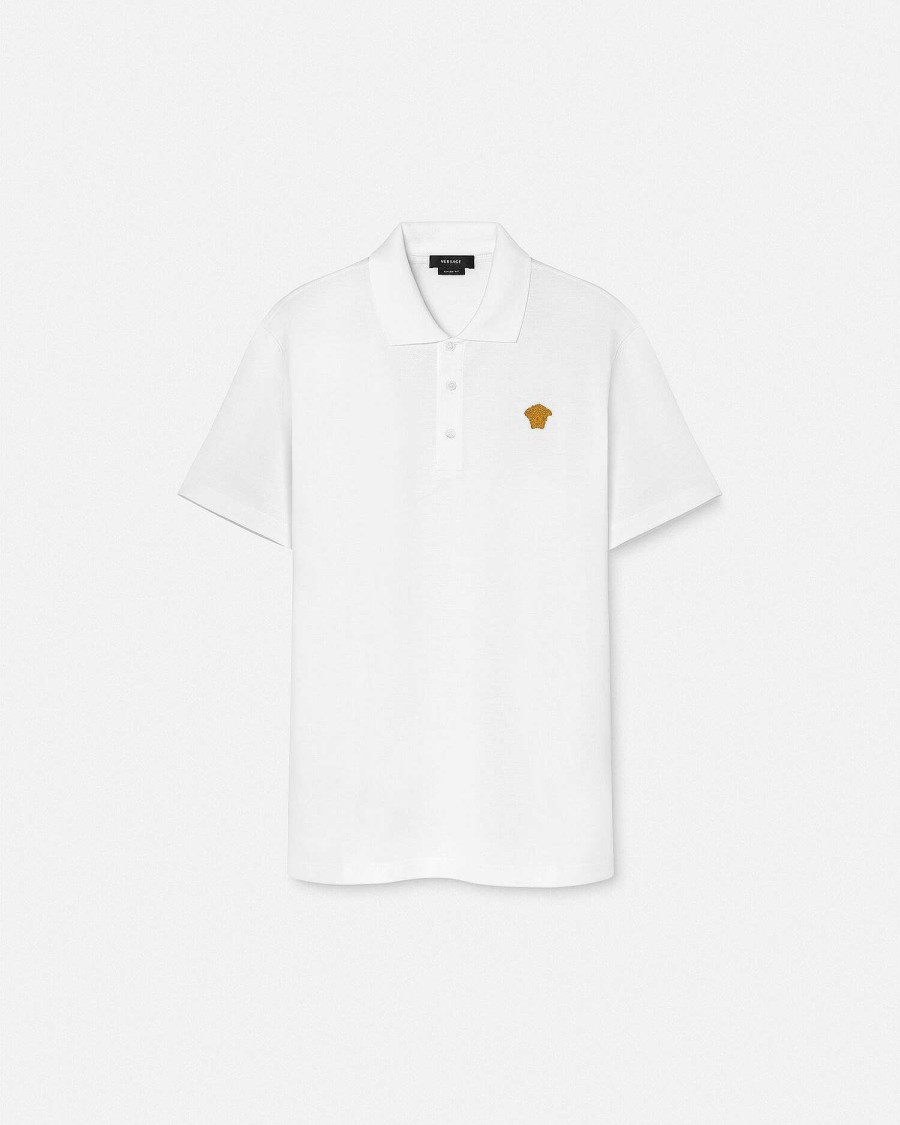 Clearance Embroidered Short-Sleeved Polo Shirt T-Shirts & Polos