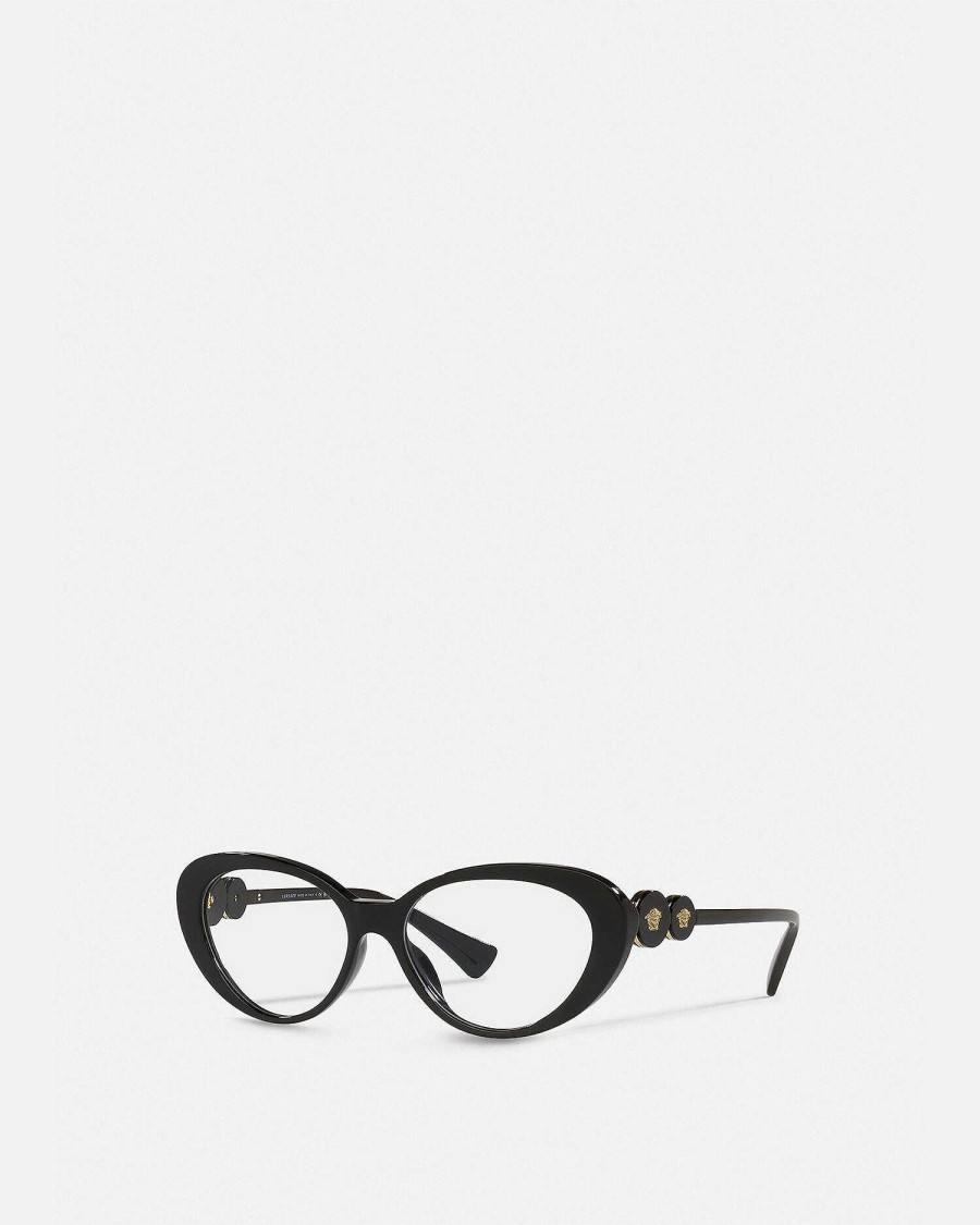 Online Double Medusa Cat-Eye Glasses Sunglasses