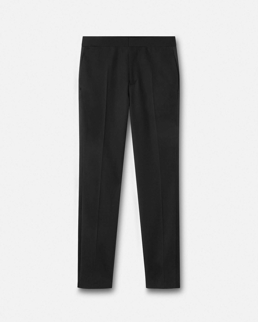 Hot Formal Satin-Band Pants Blazers & Suits