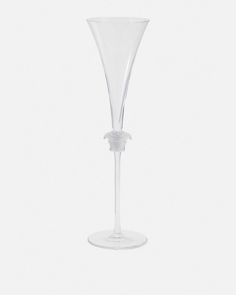 Hot Medusa Lumiere Champagne Flut Glassware