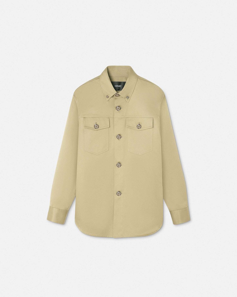 Online Gabardine Overshirt Jackets & Coats