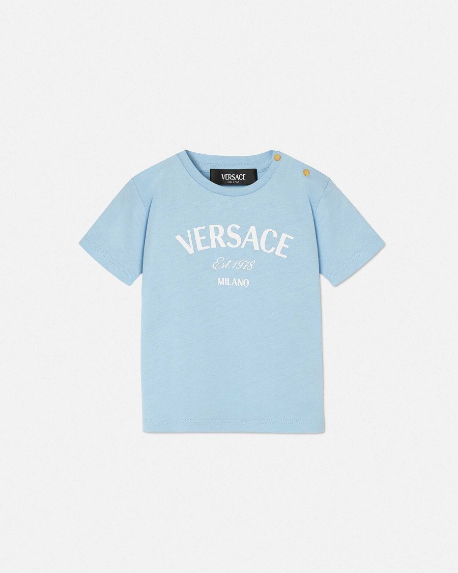 New Versace Milano Stamp Baby Logo Clothing