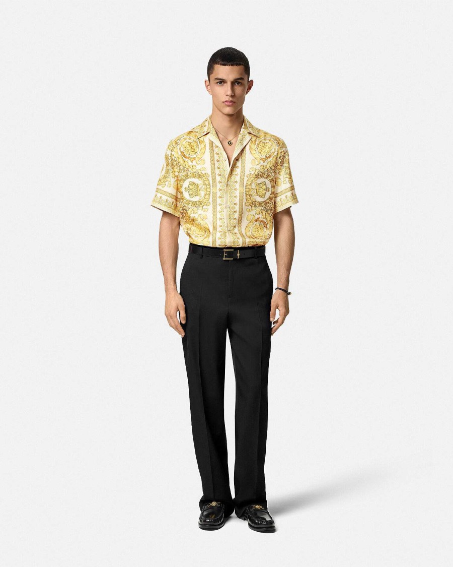 Clearance Barocco Silk Shirt Shirts