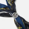 Online Versace Nautical Triangle Silk Foulard Soft Accessories