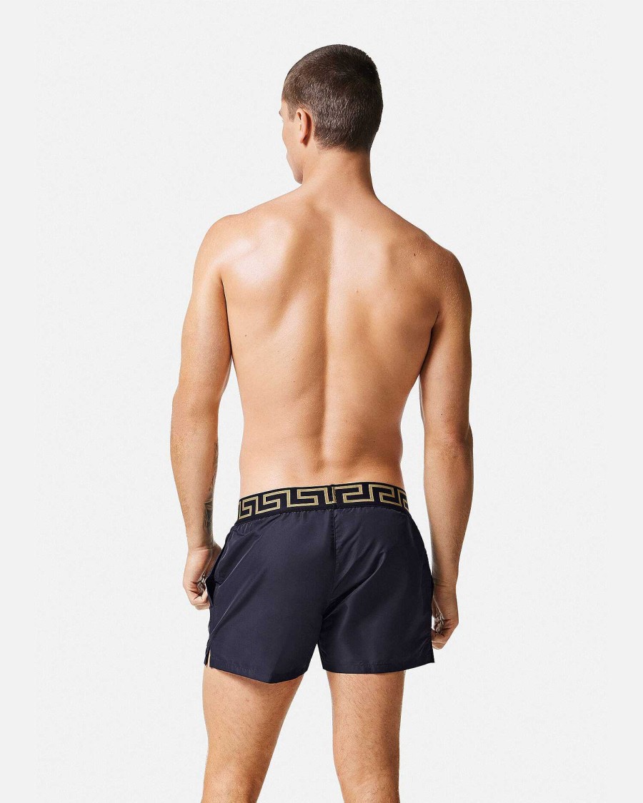 New Greca Border Swim Shorts Swimwear