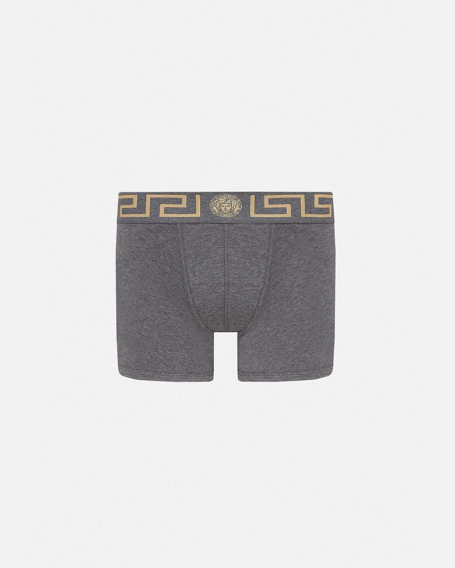 Online Greca Border Long Trunks Boxers