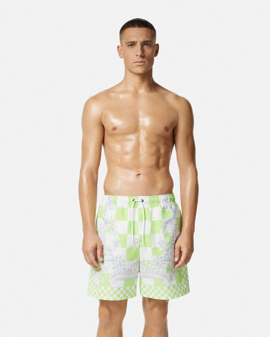 Hot Medusa Contrasto Boardshorts Swimwear