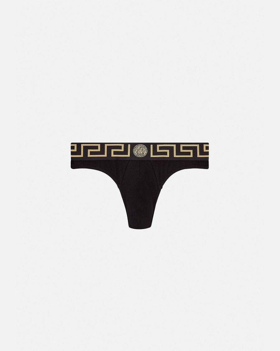 Wholesale Greca Border Thong Briefs