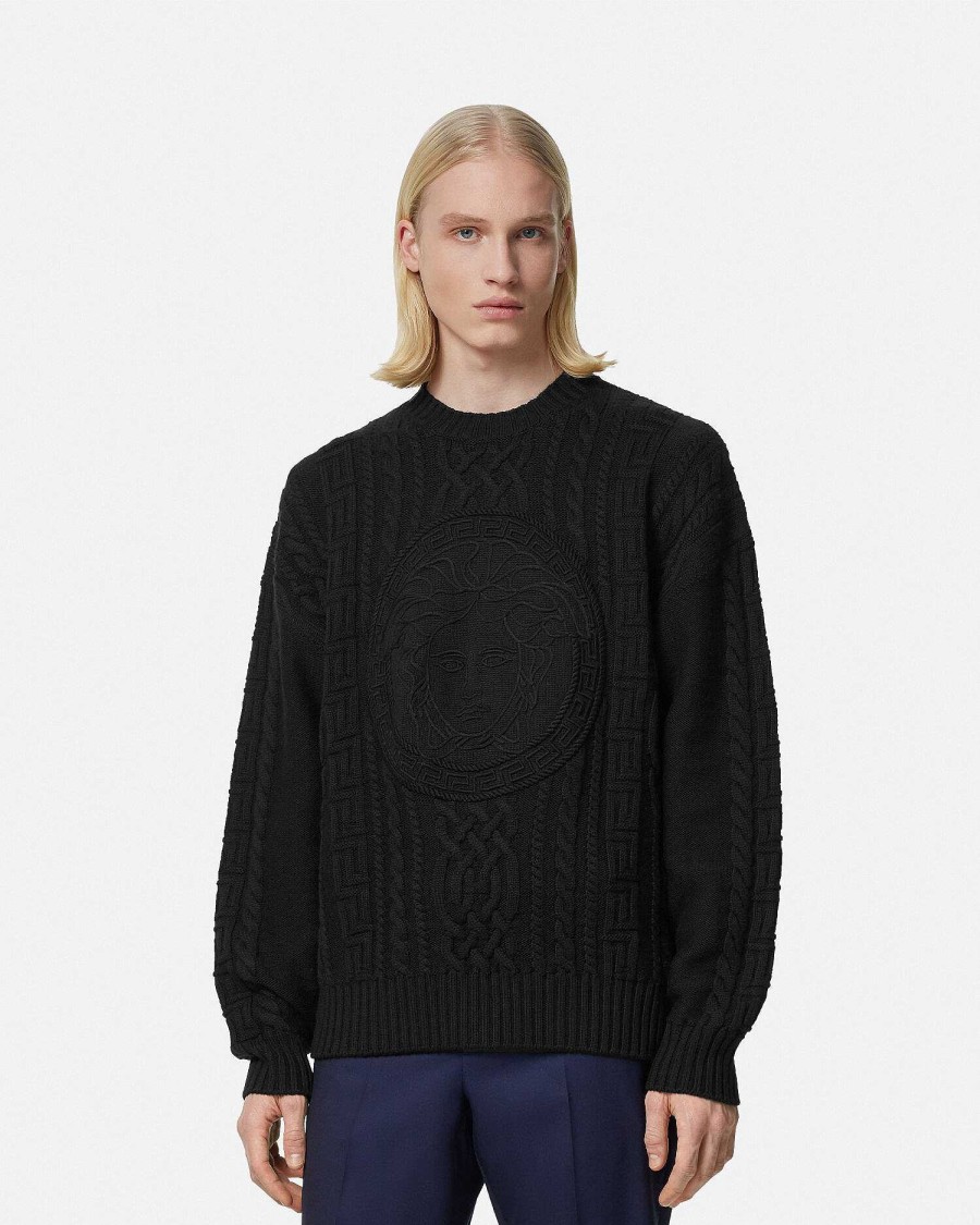 New Medusa Cable-Knit Sweater Knitwear