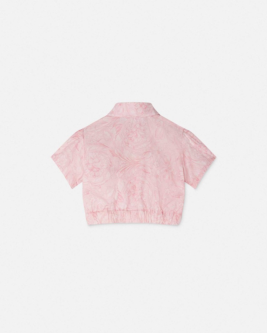 New Embroidered Barocco Baby Shirt Clothing