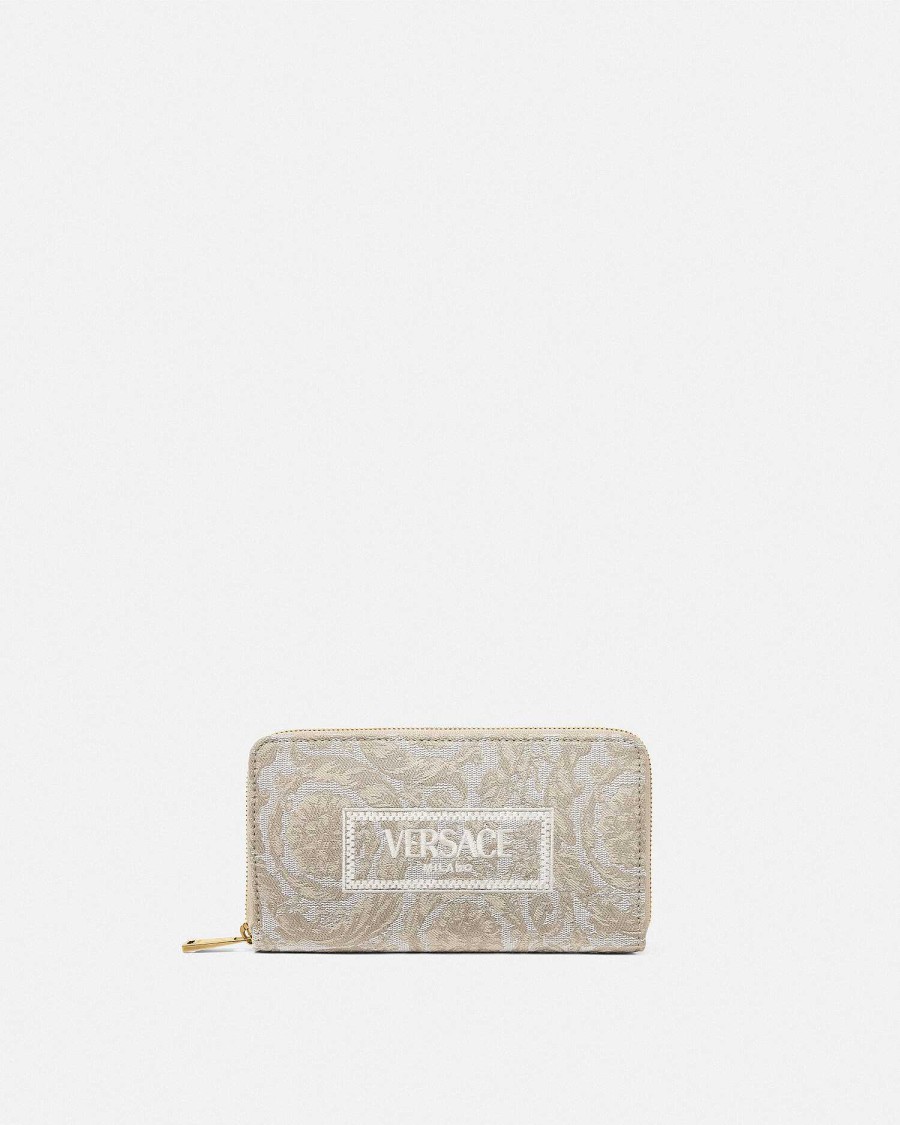 Online Barocco Jacquard Long Wallet Wallets