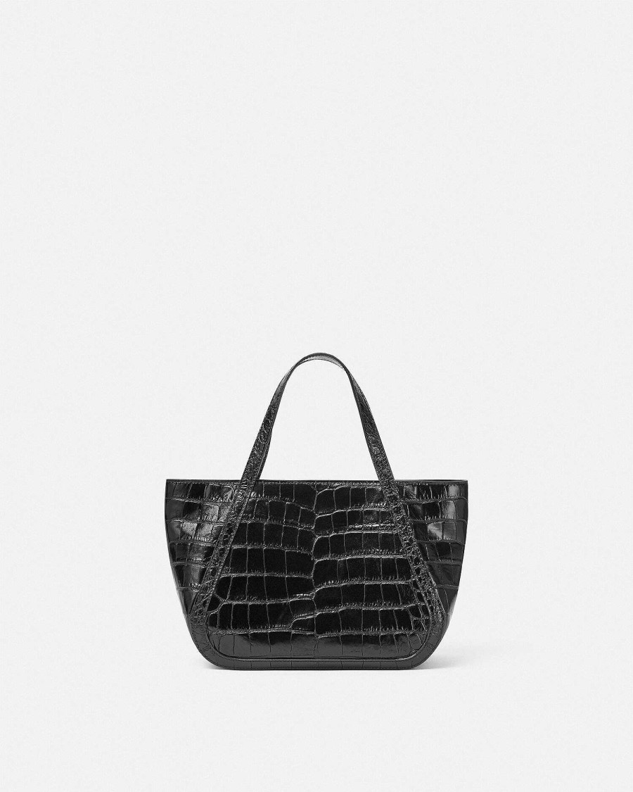 Wholesale Croc-Effect Greca Goddess Tote Bag Totes