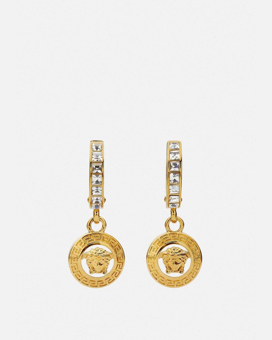 Best Crystal Medusa Drop Earrings Earrings