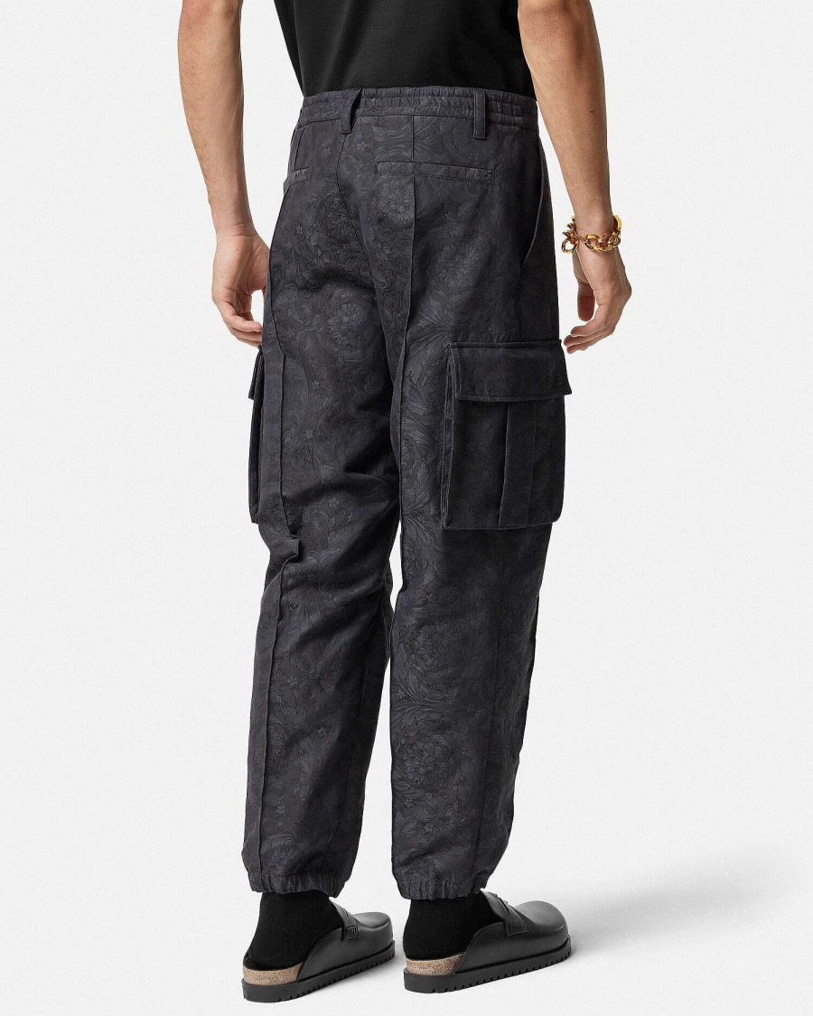 Online Barocco Jacquard Cargo Pants Pants & Shorts