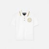 Wholesale V-Emblem Short-Sleeved Polo Shirt Clothing