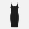 Clearance Baroque Buckle Midi Dress Clothing