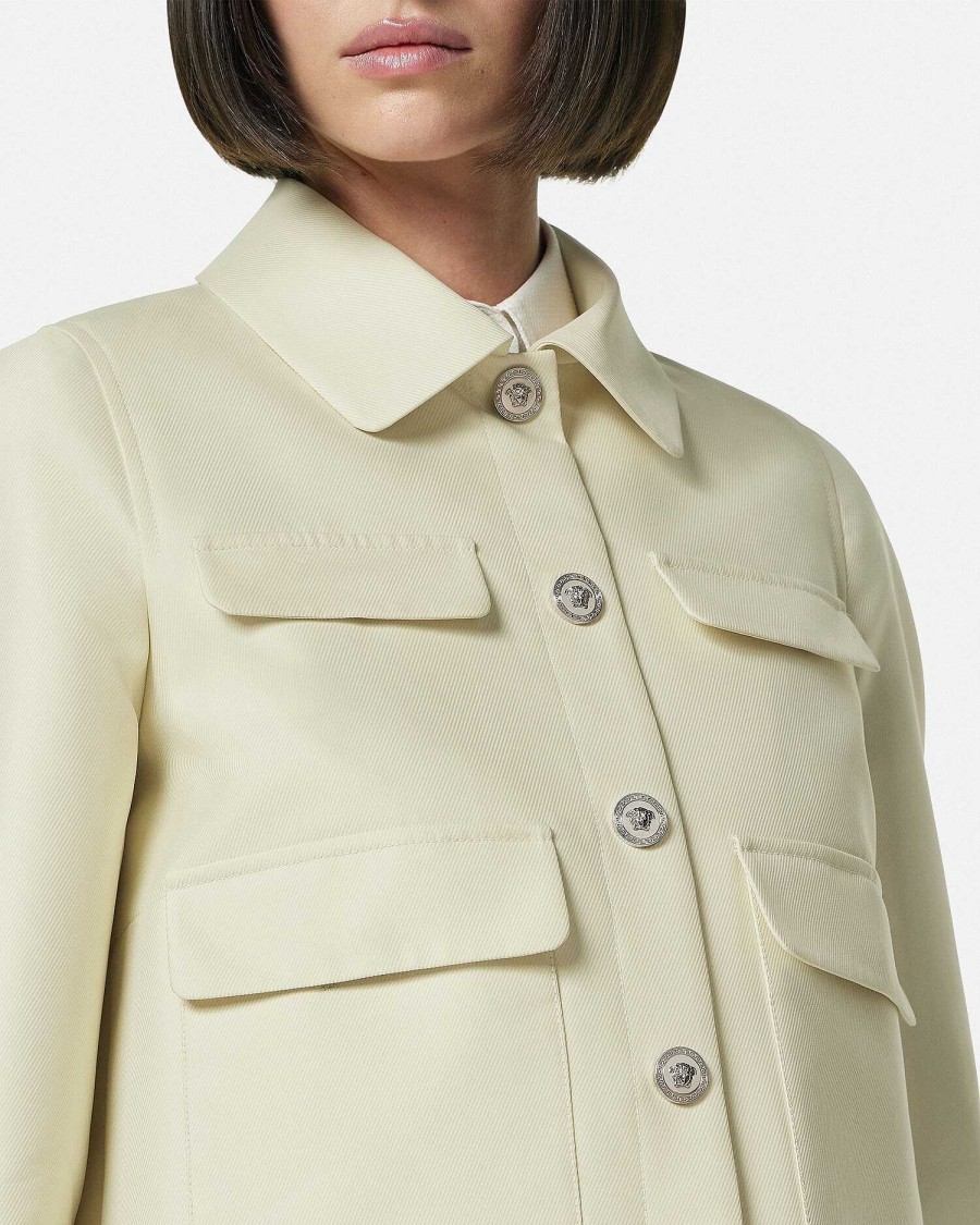 Best Duchesse Crop Blouson Jacket Outerwear & Coats