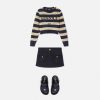 Hot Gabardine Denim Kids Skorts Clothing