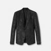 Best Barocco Jacquard Single-Breasted Blazer Blazers & Suits