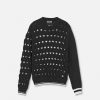 Online Cutout Cable-Knit Sweater Clothing