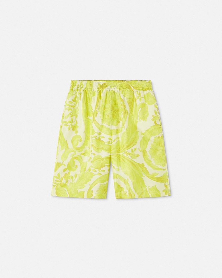 Best Barocco Silk Shorts Pants & Shorts