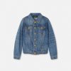 Clearance Nautical Medusa Kids Denim Jacket Clothing