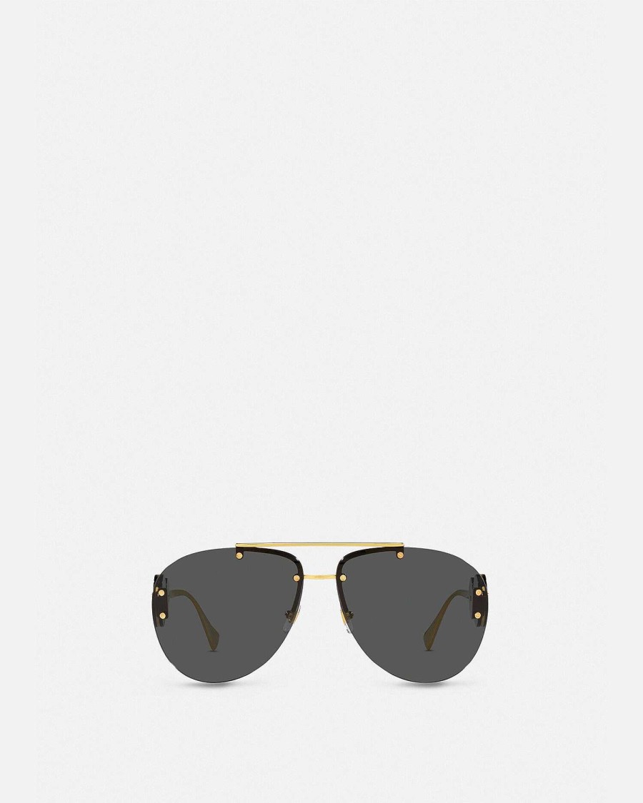 Best Double Medusa Aviator Sunglasses Sunglasses