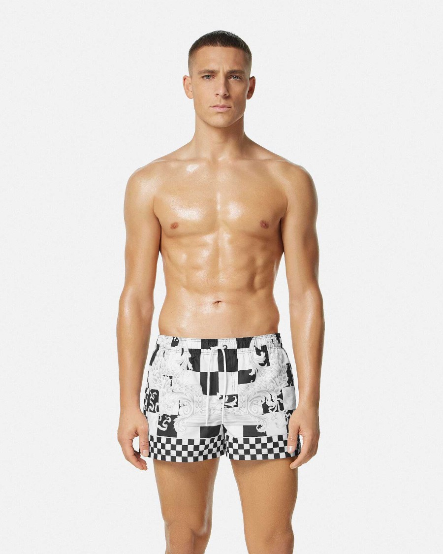 Hot Medusa Contrasto Swim Shorts Swimwear