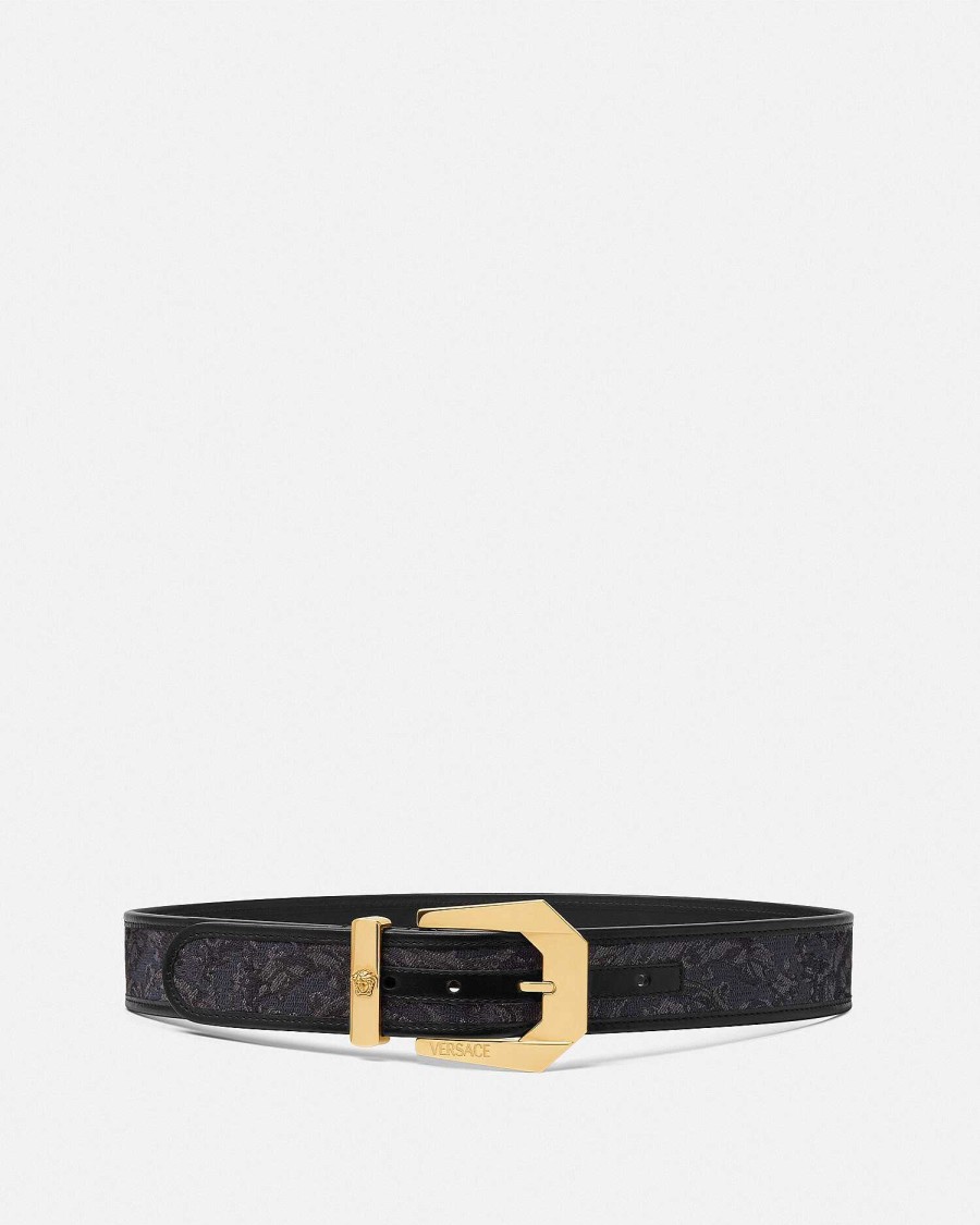 Wholesale Barocco Medusa Heritage Jacquard Belt Belts