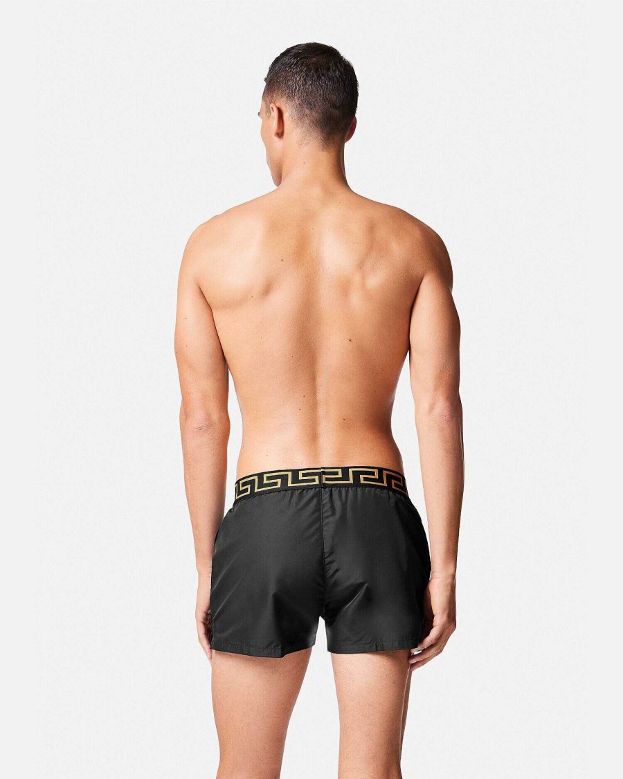 New Greca Border Swim Shorts Swimwear