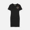 Clearance V-Emblem Logo T-Shirt Dress Clothing