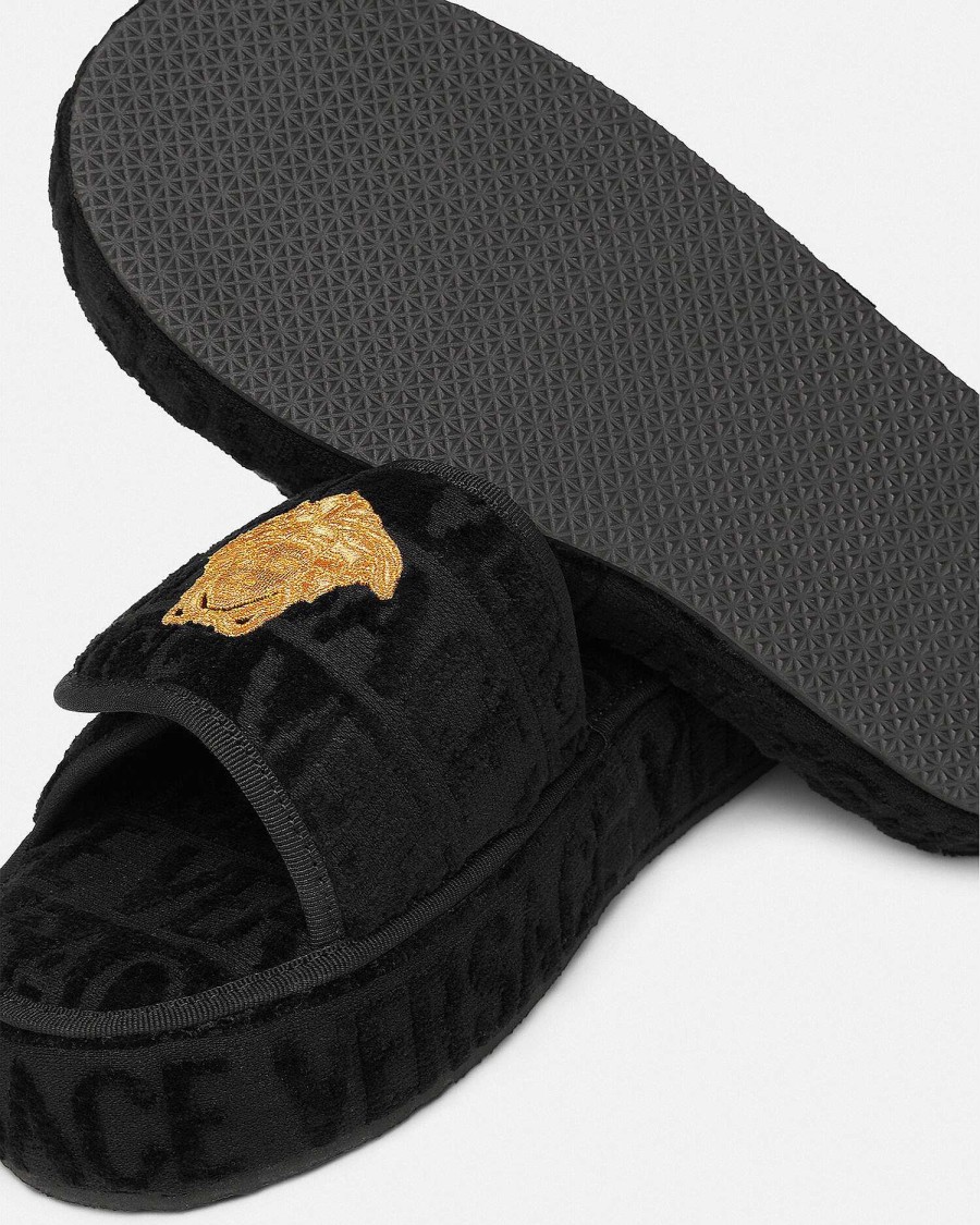 Best Versace Allover Slippers Slippers