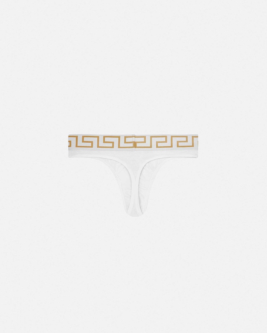 New Greca Border Thong Briefs