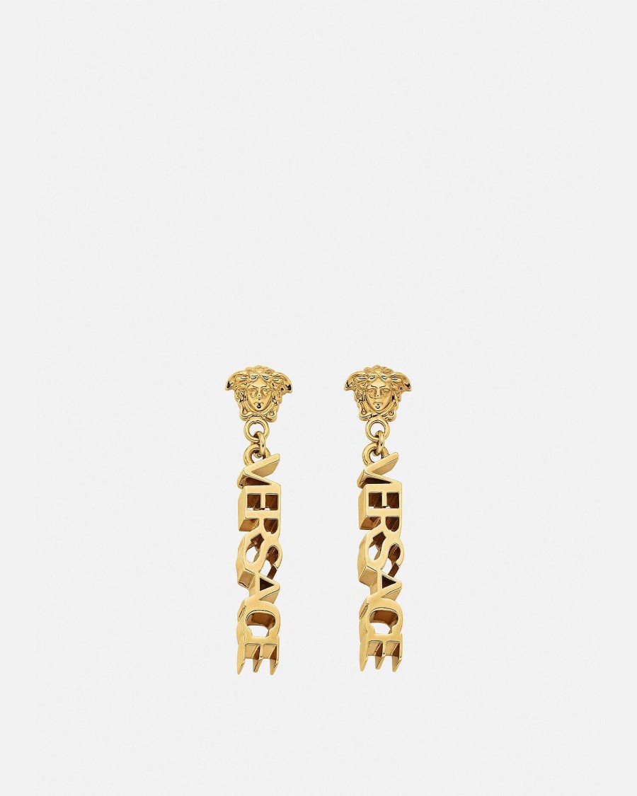 Hot La Medusa Logo Drop Earrings Earrings