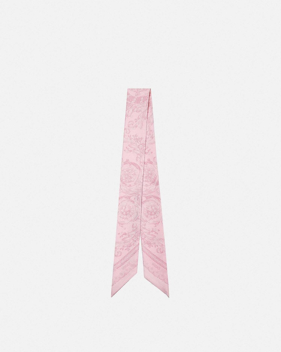 Online Barocco Silk Scarf Tie Soft Accessories