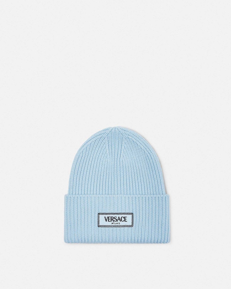 Wholesale 90S Vintage Logo Knit Beanie Soft Accessories