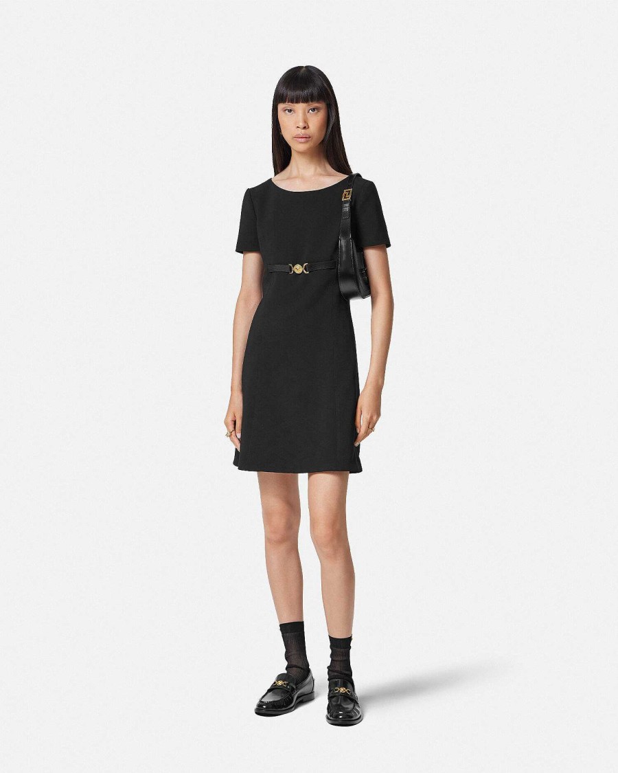 Clearance Medusa '95 Short-Sleeved Mini Dress Dresses