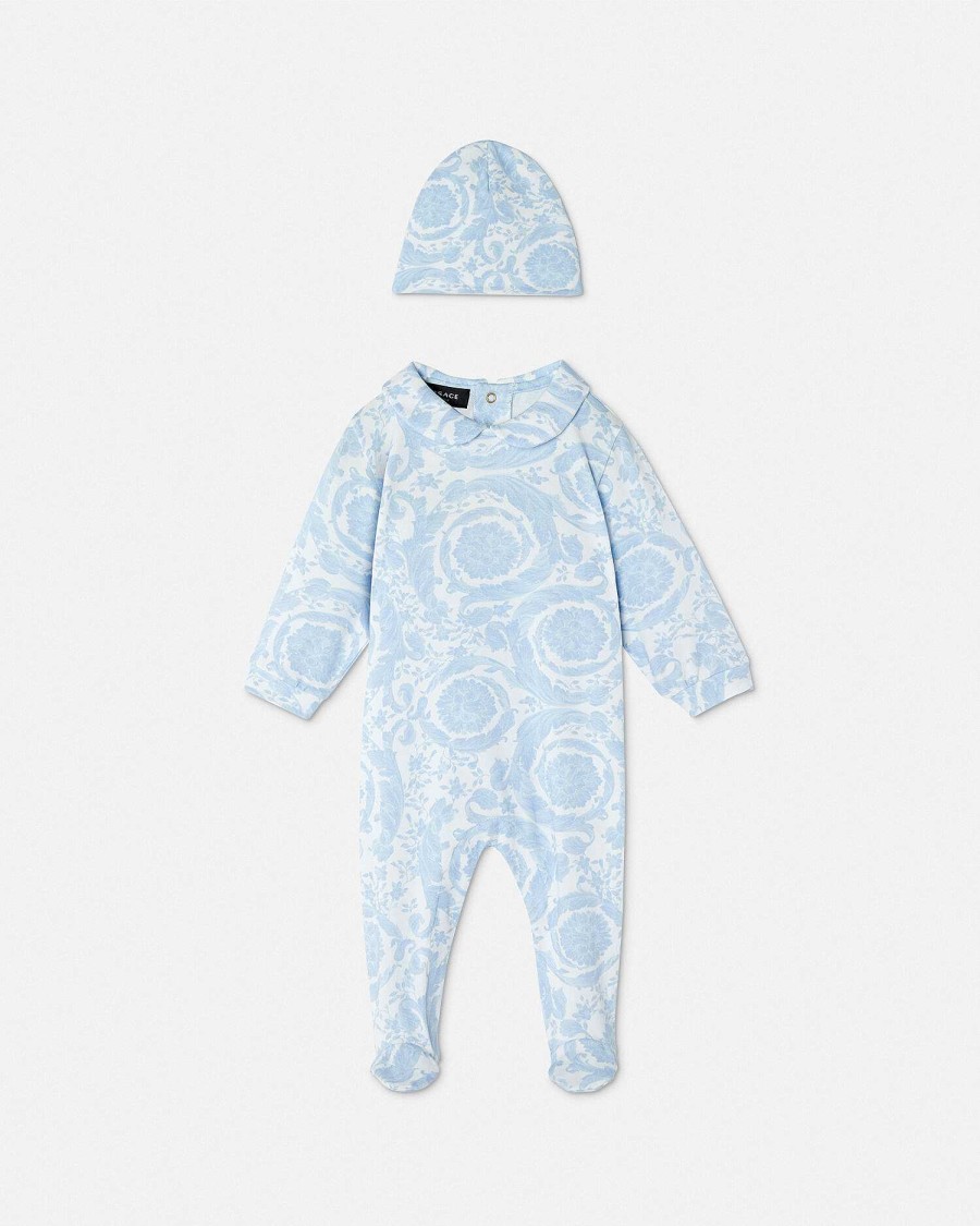 Wholesale Barocco Baby Sleepsuit Set Clothing