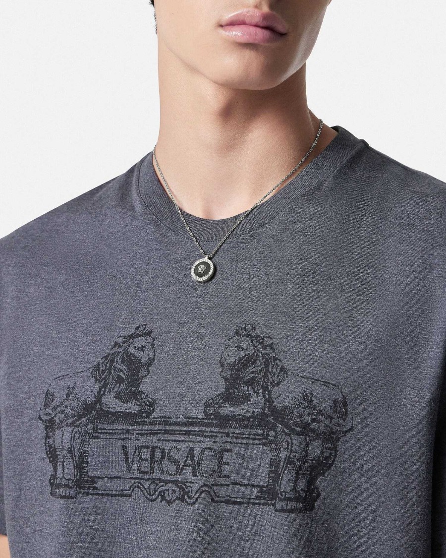 New Versace Cartouche T-Shirt T-Shirts & Polos