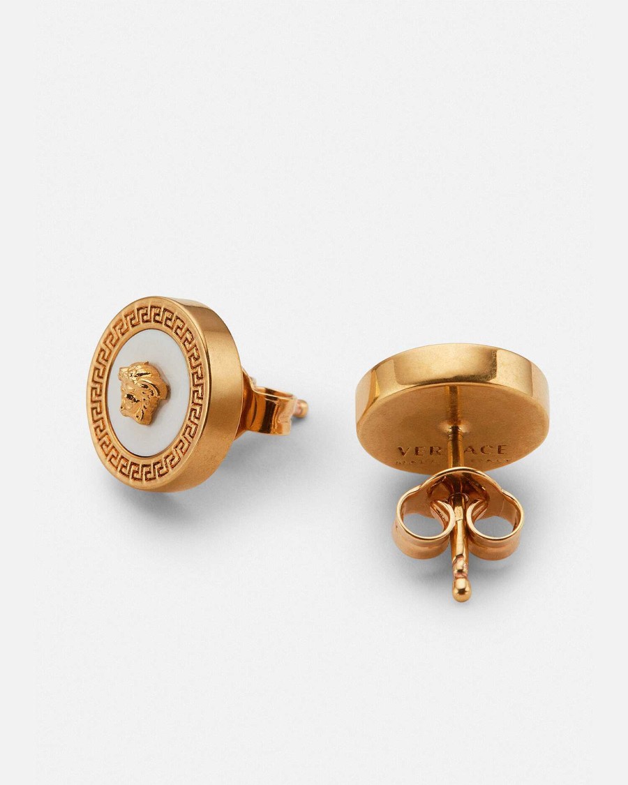 New Enamel Medusa Stud Earrings Earrings