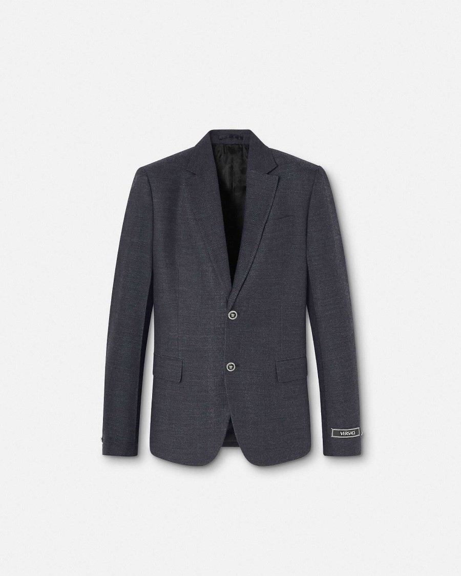 Best Herringbone Single-Breasted Blazer Blazers & Suits