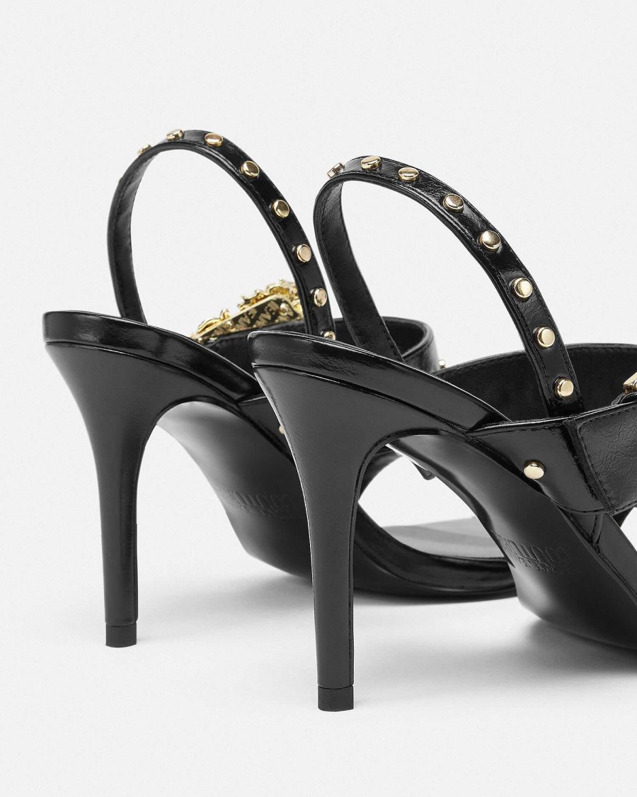 Hot Studded Emily Slingback Sandals Shoes