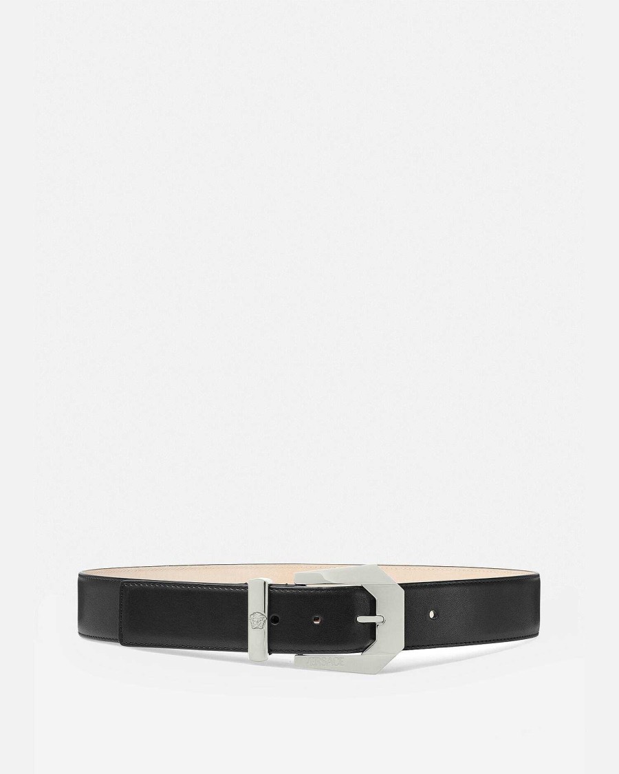 Clearance Medusa Heritage Leather Belt Belts