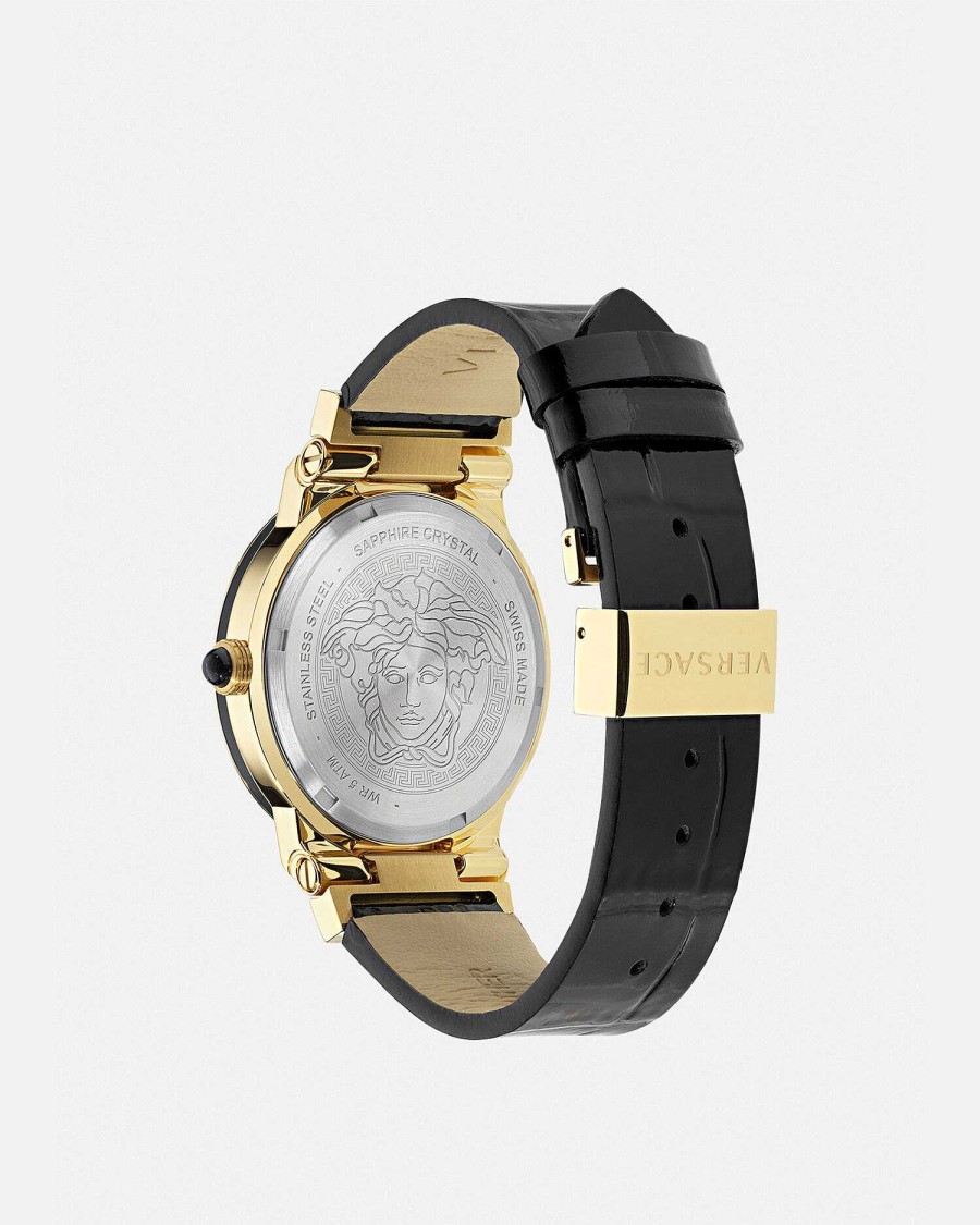 Hot Greca Logo Moonphase Watch Watches