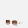 Hot Medusa Plaque Irregular Sunglasses Sunglasses