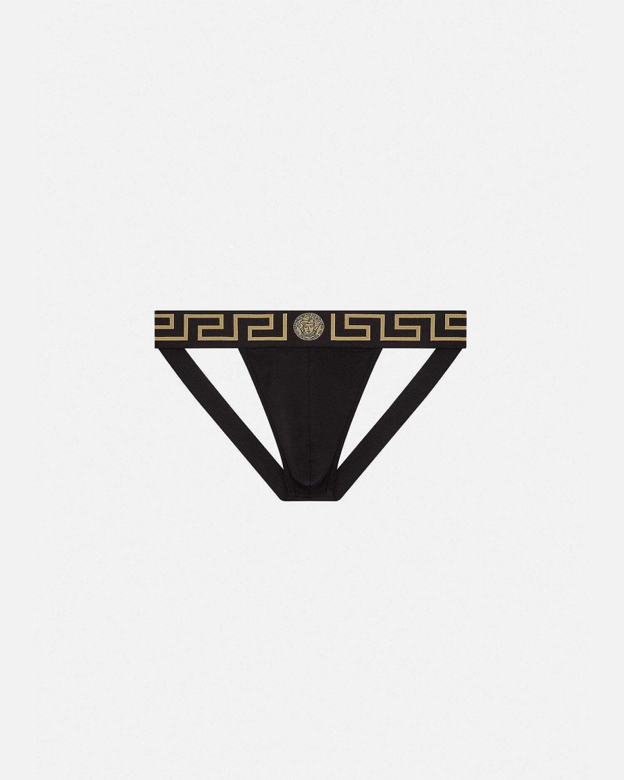 Online Greca Border Jockstrap Briefs