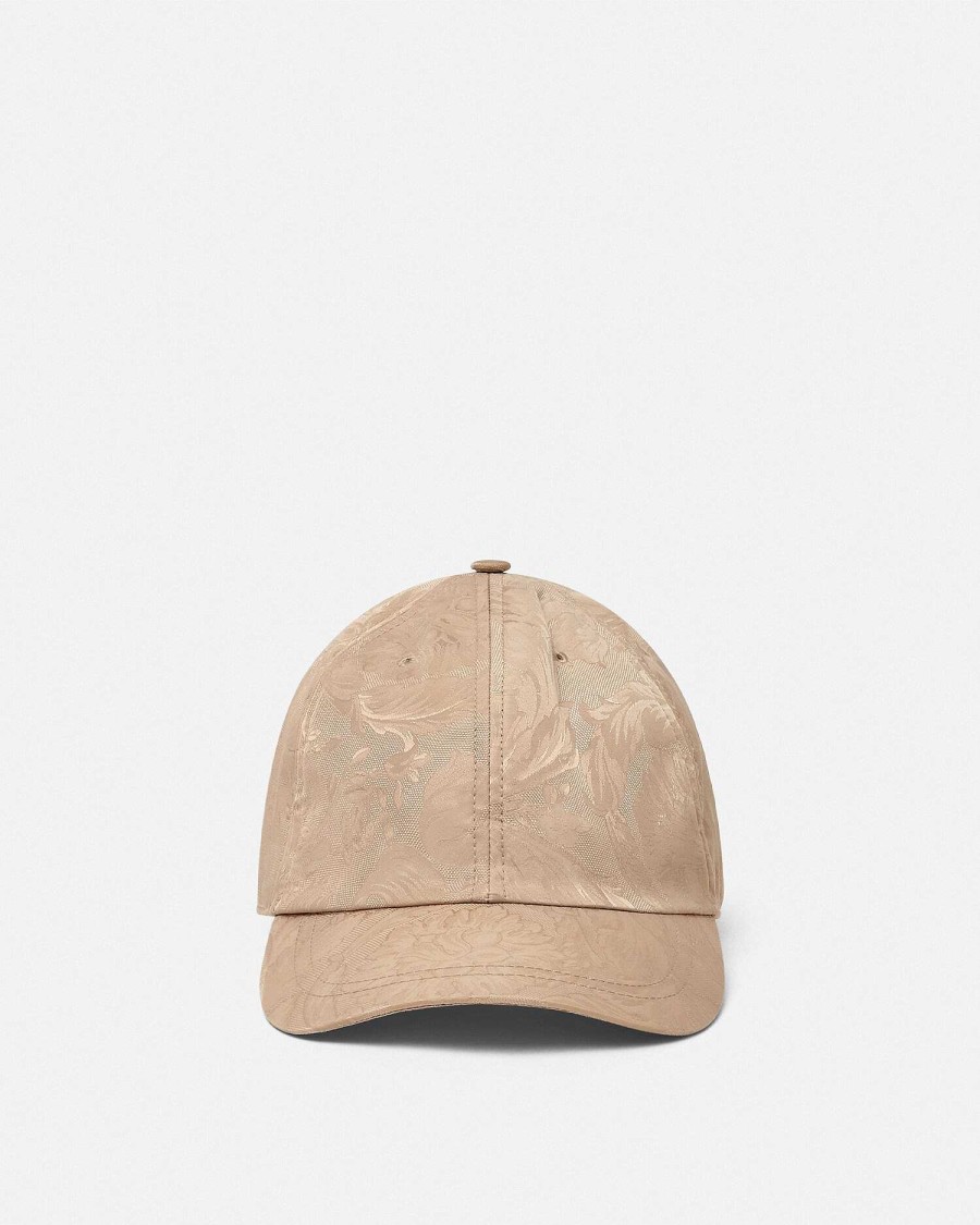 Hot Barocco Jacquard Nylon Baseball Cap Hats & Caps