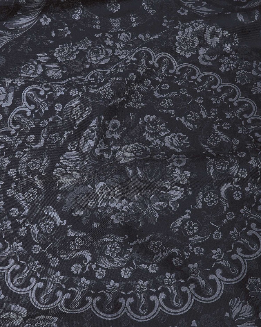 Hot Barocco Large Silk Foulard 35" Soft Accessories